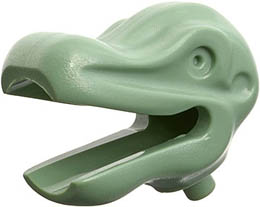 Dinosaur Head Small: {пясъчно зелен}