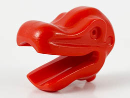 Dinosaur Head Small: {ярко червен}