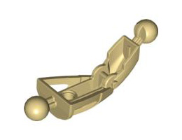 Bionicle Toa Nuva Leg Section: {тухлено жълт}
