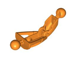 Bionicle Toa Nuva Leg Section: {ярко оранжев}