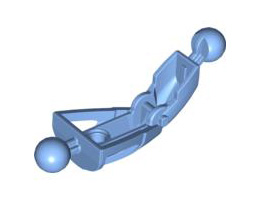 Bionicle Toa Nuva Leg Section: {умерено син}