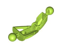 Bionicle Toa Nuva Leg Section: {ярко жълто-зелен}