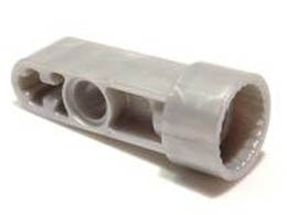 Technic, Rotation Joint Socket with 3L Liftarm Thick: {сребрист}