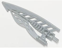 Bionicle Weapon Magma Sword / Lava Board Half: {сребрист}