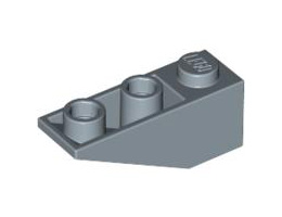 Покривна плочка 1X3/25° инверсна: {пясъчно син}