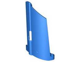 Technic, Panel Fairing #20 Large Long, Small Hole, Side A: {ярко син}
