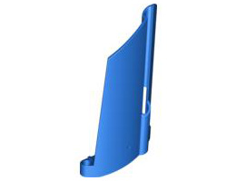 Technic, Panel Fairing #21 Large Long, Small Hole, Side B: {ярко син}