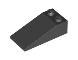 Покривна плочка 2X4x1, 18°: {черен}