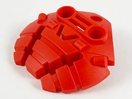 Bionicle Weapon 5 x 5 Shield with Triple Blasters: {ярко червен}