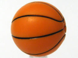 Sports Basketball with Standard Lines Pattern: {ярко оранжев}