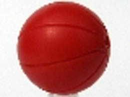 Sports Basketball Plain: {ярко червен}