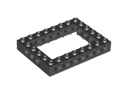 Техник тухличка 6X8, Ø 4,85 : {черен}