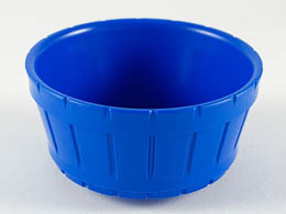Container, Barrel Half Large : {ярко син}