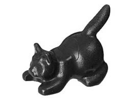 Cat, Crouching : {черен}
