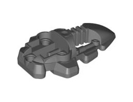 Bionicle Foot Rahkshi: {тъмно каменно сив}