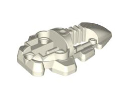 Bionicle Foot Rahkshi: {метално бял}