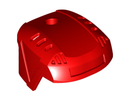 Sports Hockey Helmet: {ярко червен}