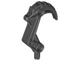 Bionicle Claw Hook with Axle: {черен}