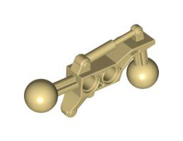 Technic, Ball Joint 2 x 7 with 2 Ball Joints : {тухлено жълт}