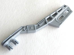 Sports Hockey Stick with 2 Pins, 2 Oval Holes in Blade: {сребрист}