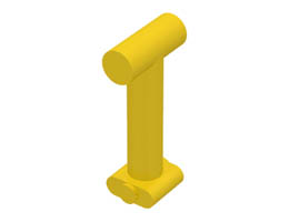 Minifigure, Utensil Jack Handle: {ярко жълт}