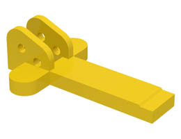 Minifigure, Utensil Jack Base: {ярко жълт}