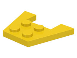 Плочка 3X4/18° : {ярко жълт}