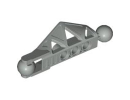 Bionicle Rahkshi Leg Lower Section: {сив}