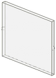 Glass for Window 1 x 4 x 3: {прозрачен}