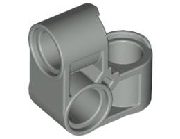 Техник, перпендикулярен щифтов конектор 2 x 2 огънат: {сив}