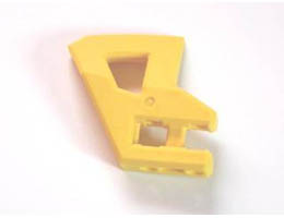 Technic, Panel RC Car Flexible Bumper Right: {ярко жълт}