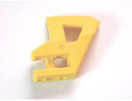 Technic, Panel RC Car Flexible Bumper Left: {ярко жълт}