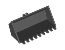 Права лопата 4 X 8 X 2 2/3: {черен}