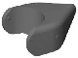 Shark Head: {тъмно каменно сив}