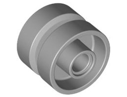 Колело 18 мм D. x 14 мм: {умерено каменно сив}
