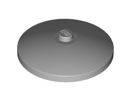 Кръгла плочка Ø32x6,4 мм: {умерено каменно сив}