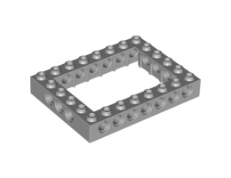 Техник тухличка 6X8, Ø 4,85 : {умерено каменно сив}