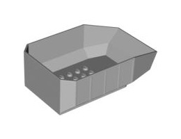 Платформа 8X12X4: {умерено каменно сив}