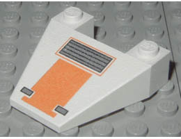 Wedge 4 x 4 Taper with SW Snowspeeder Vent Pattern: {бял}