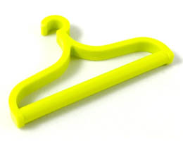Scala Utensil Clothes Hanger: {умерено жълто-зелен}