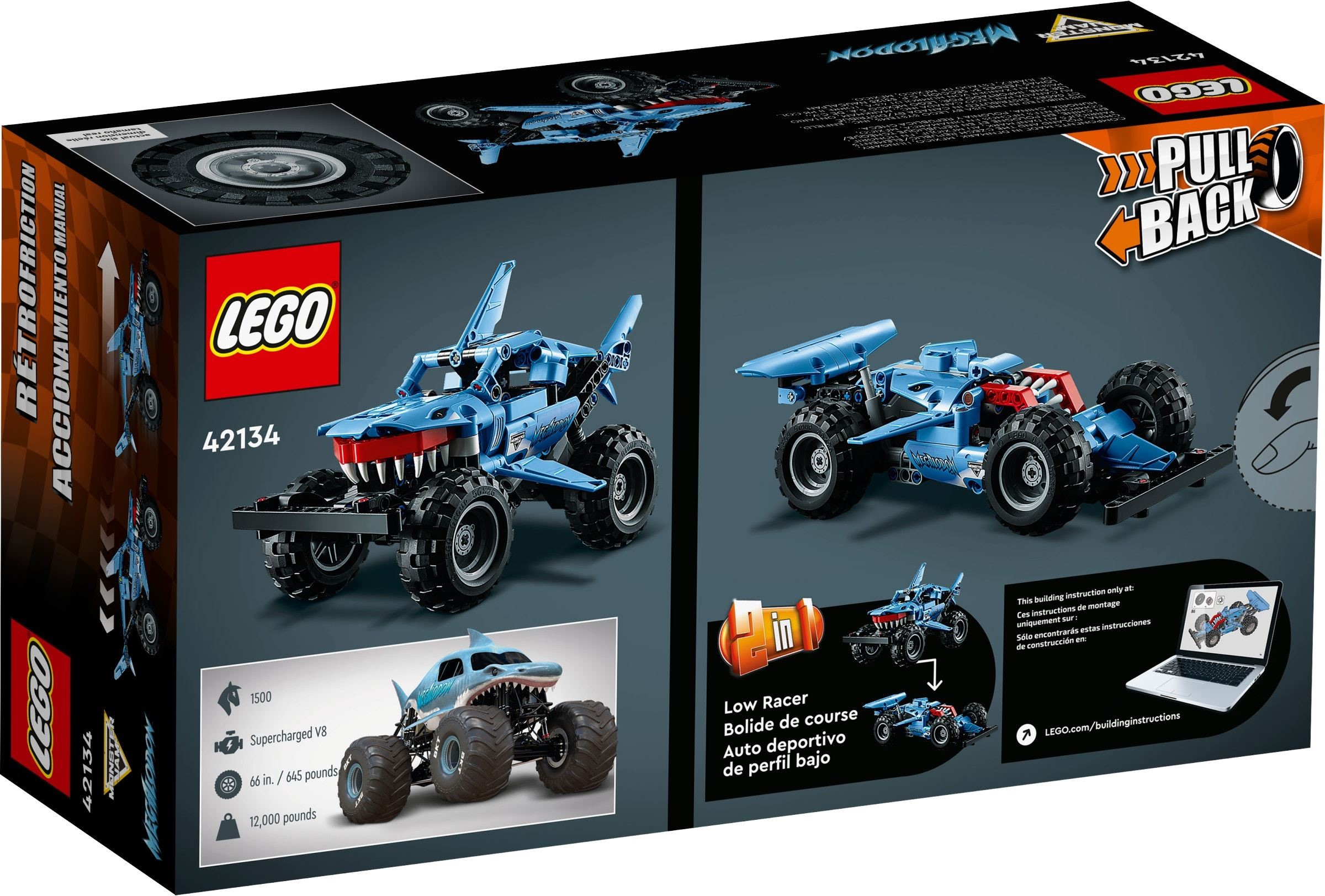 Monster Jam™ Megalodon™ – ТЕХНИК