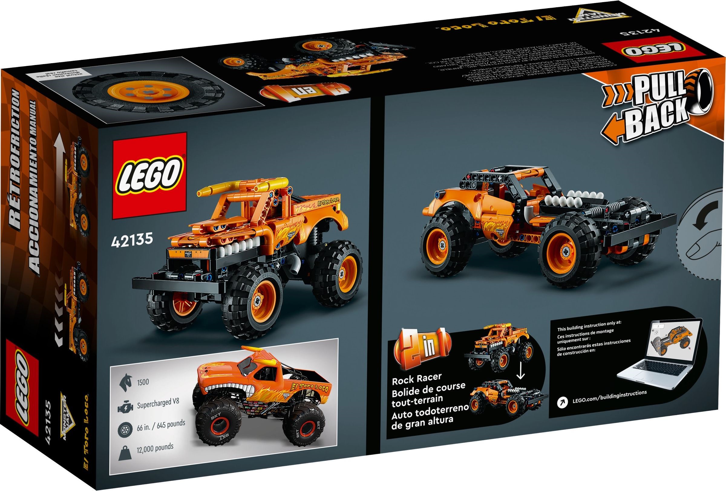 Monster Jam™ El Toro Loco™ – ТЕХНИК
