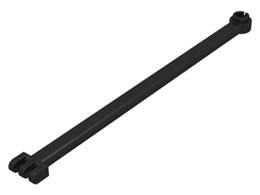Hinge Bar 12L with 3 Fingers and Open End Stud : {черен}