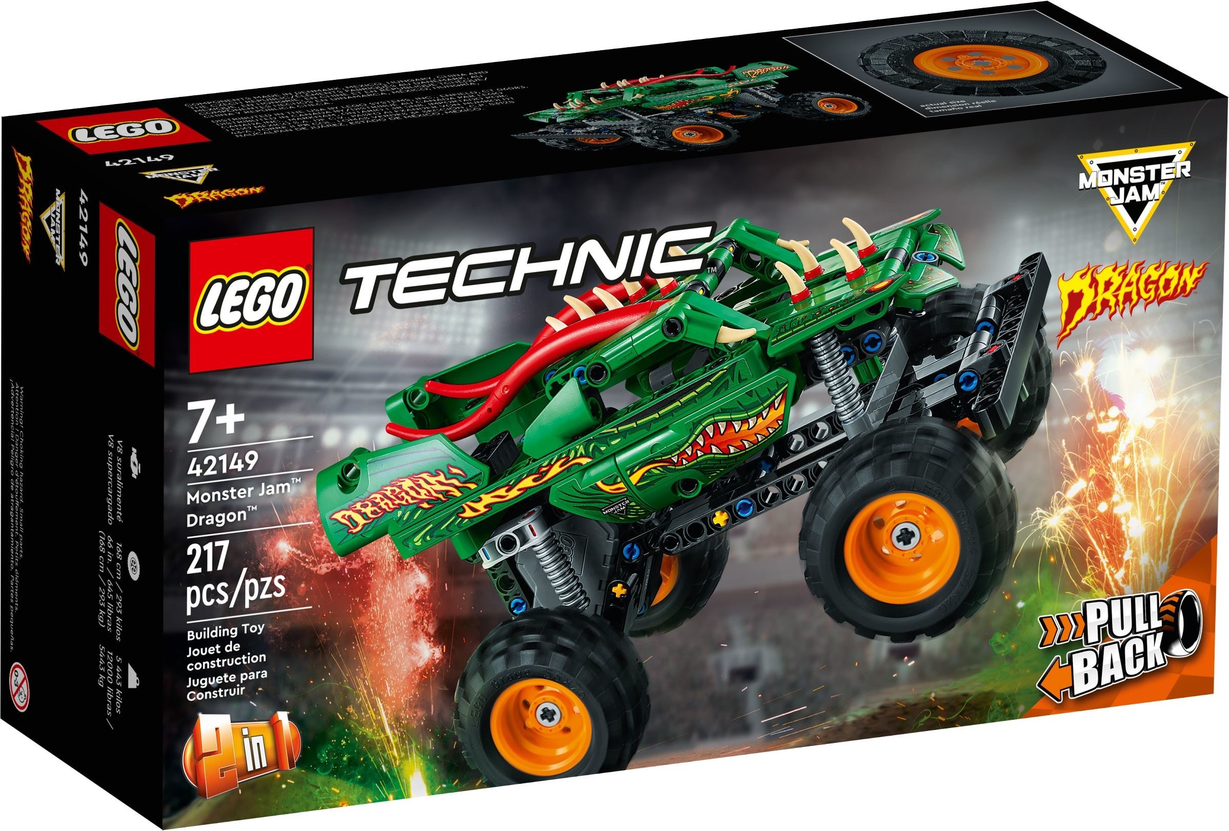 Monster Jam™ Dragon™ – ТЕХНИК