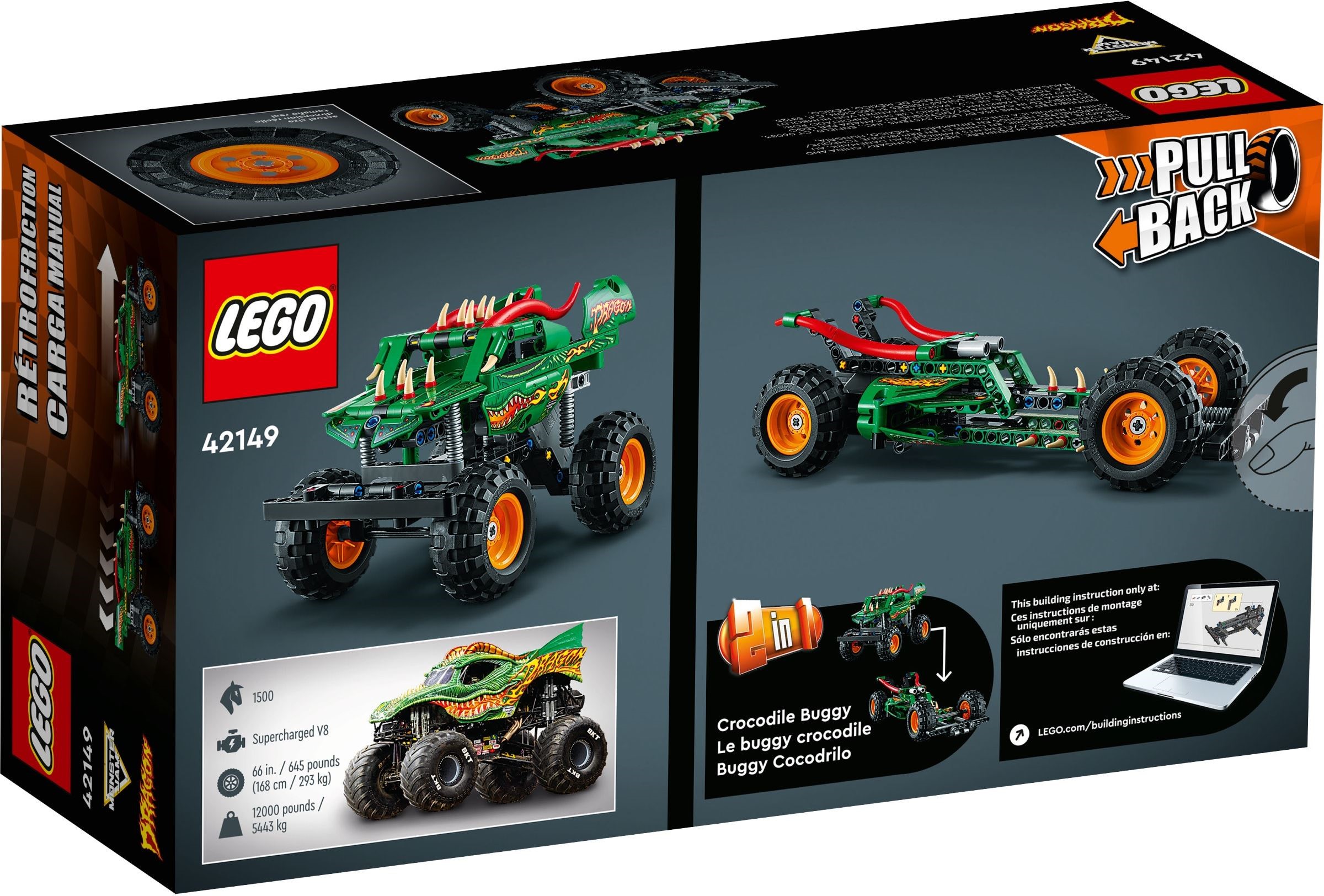 Monster Jam™ Dragon™ – ТЕХНИК