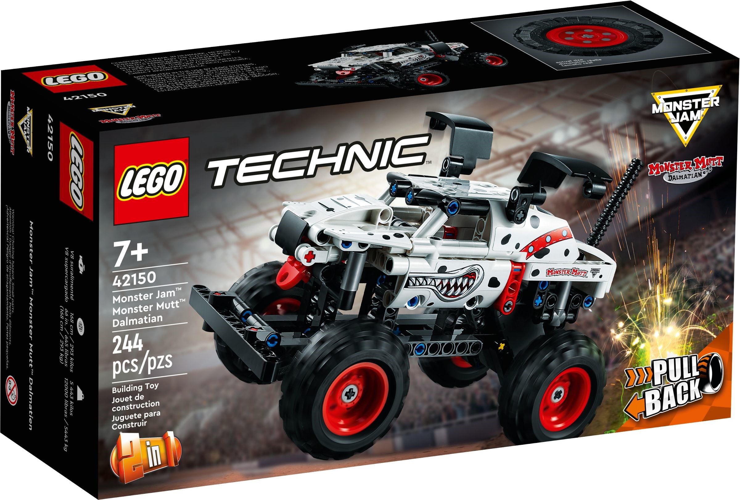 Monster Jam Monster Mutt Dalmatian – ТЕХНИК