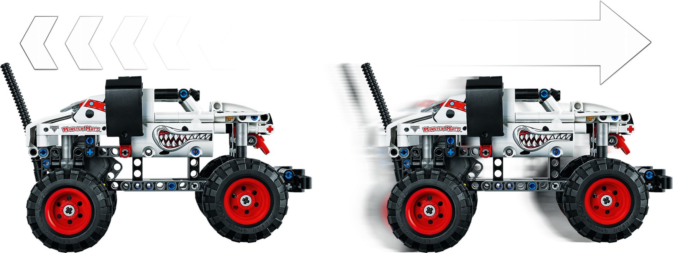 Monster Jam Monster Mutt Dalmatian – ТЕХНИК