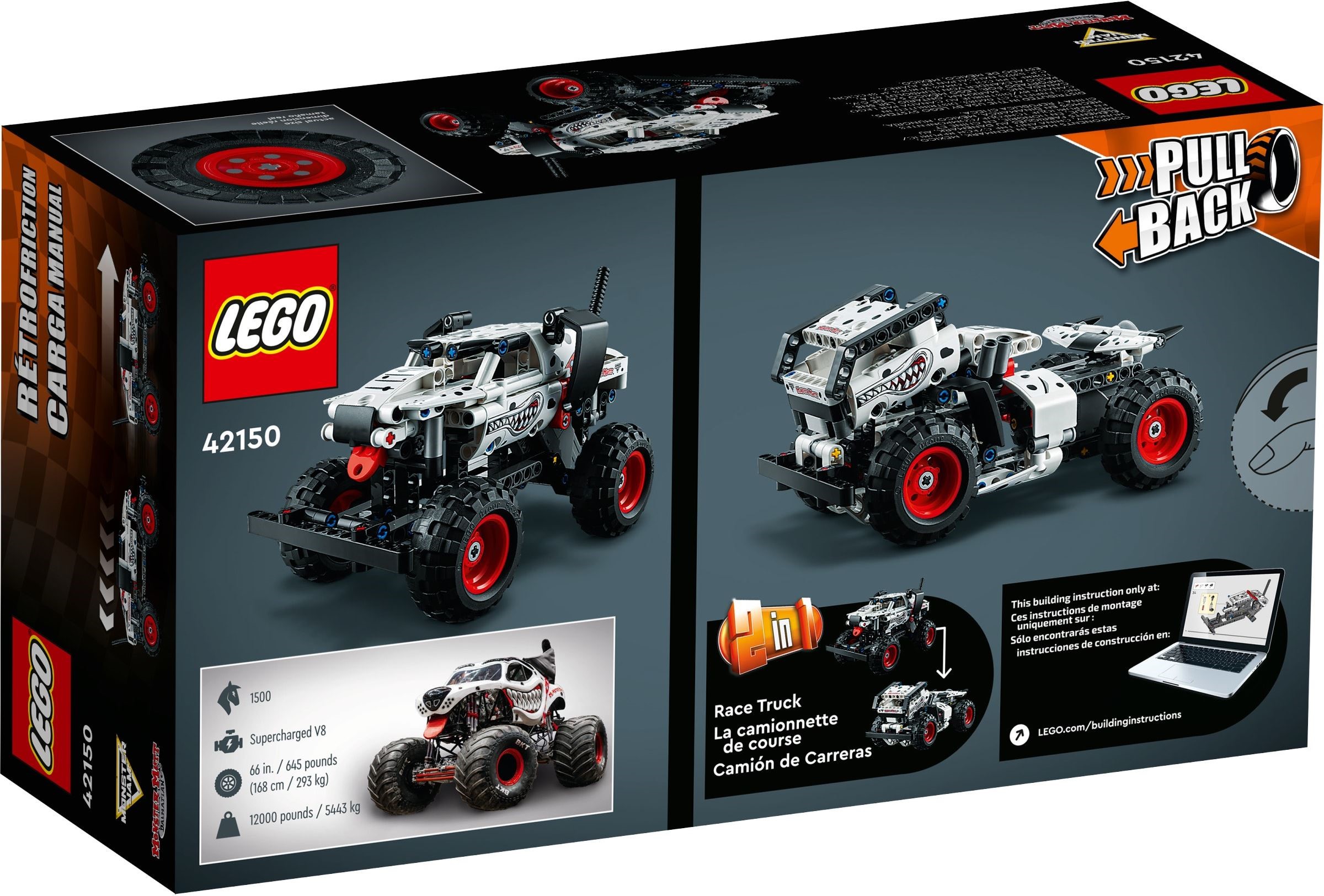 Monster Jam Monster Mutt Dalmatian – ТЕХНИК