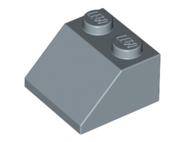 Покривна плочка 2X2/45°: {пясъчно син}