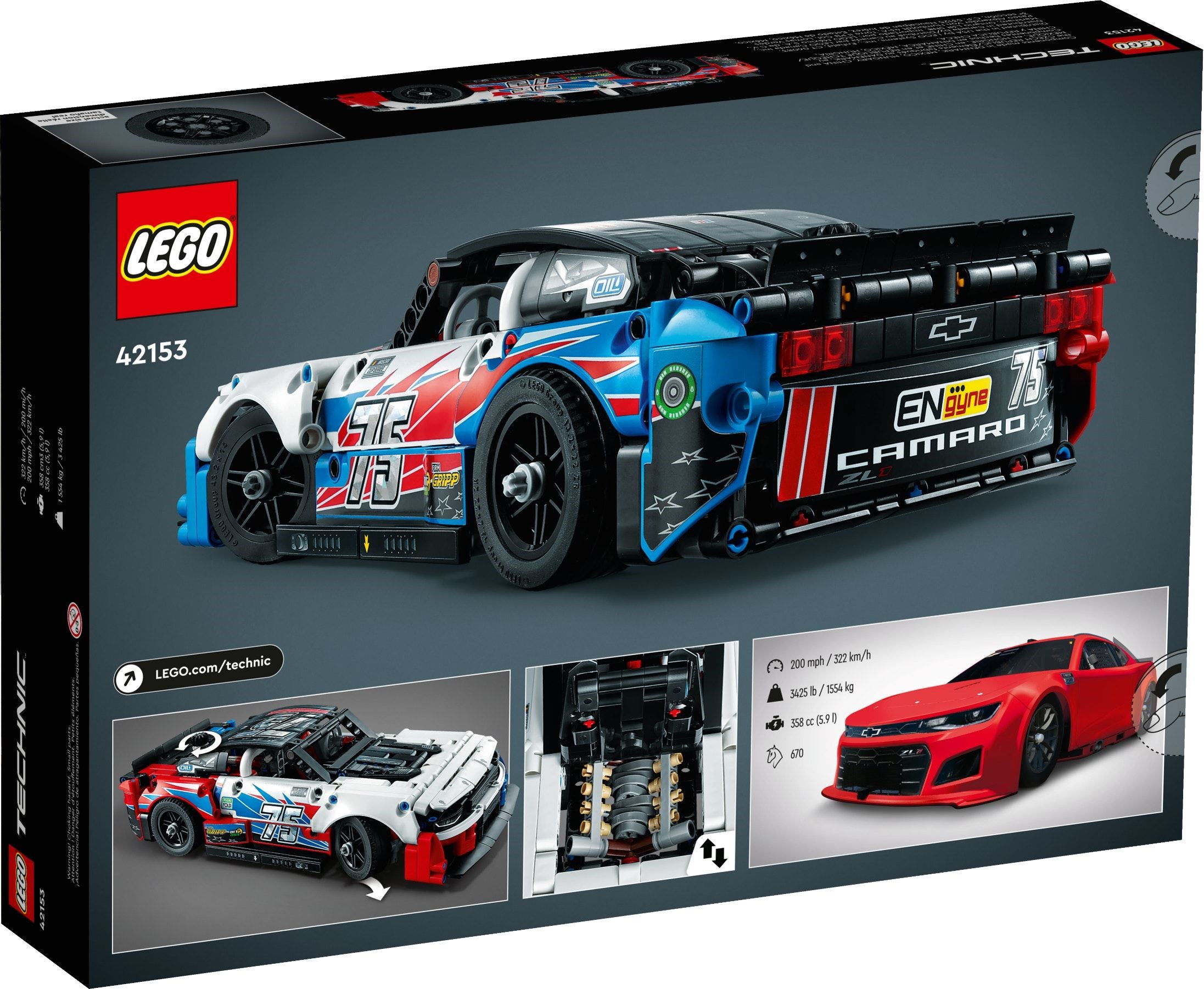 NASCAR Next Gen Chevrolet Camaro ZL1 – ТЕХНИК